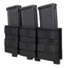 Triple open magazine pouch 7.62 mm Wosport bk