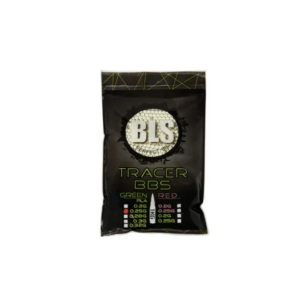 BLS BIO Tracer pellets 0,25g, 4000 BBs - Green Illuminating