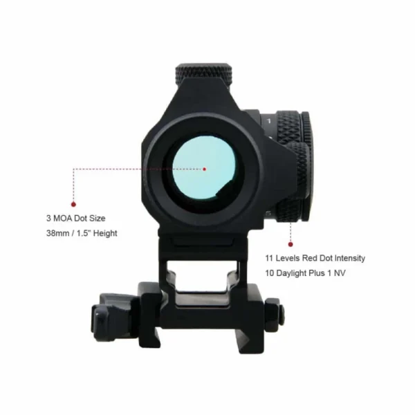 Red Dot MAVERICK Gen II, QD mount - BLACK