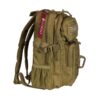 MOCHILA CORSO ROGUE MOLLE C/MOSQUETÃO 14L COYOTE