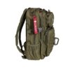 MOCHILA CORSO ROGUE MOLLE C/MOSQUETÃO 14L VERDE