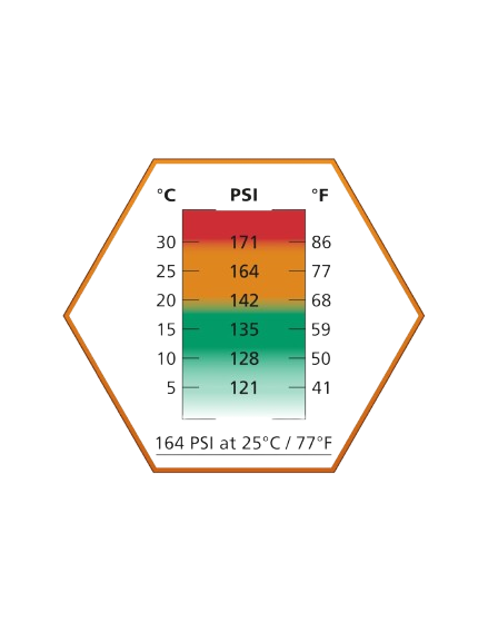 ASG ULTRAIR POWER ORANGE GAS NO SILICONE (570 mL / 164 PSI)