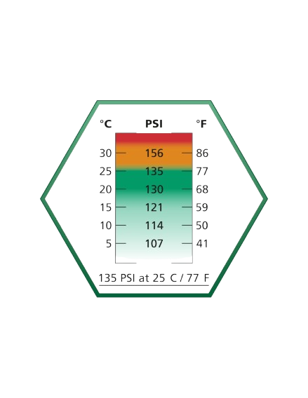 ASG ULTRAIR POWER GREEN GAS W/ SILICONE (570 mL / 135 PSI)