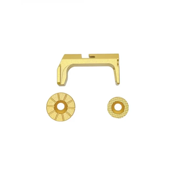 CTM FUKU-2 CNC extended Mag Release for AAP01 - Gold