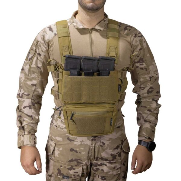 CORSO CHEST RIG MK2 FLINT- COYOTE BROWN