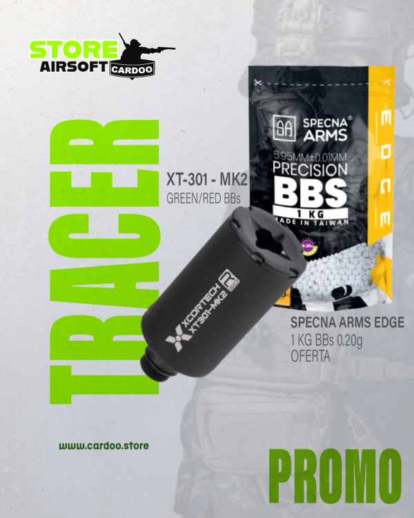 PROMO - XT301 Compact MK2 UV + SA 0.20g Tracer BBs