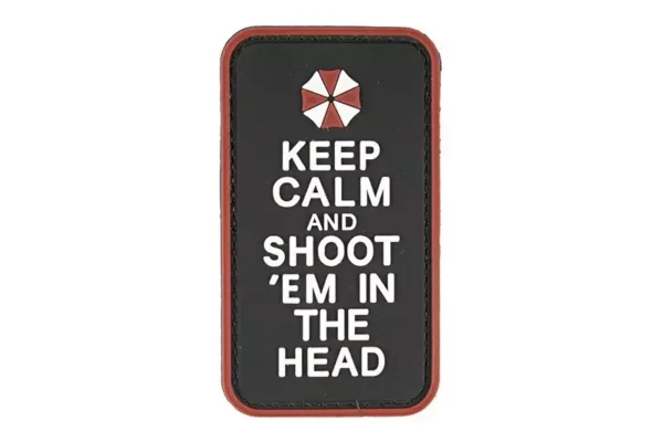 3D Patch - Keep Calm And Shoot