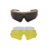 ÓCULOS CORSO REVENGE MK2 C/CAIXA 3 LENTES COYOTE
