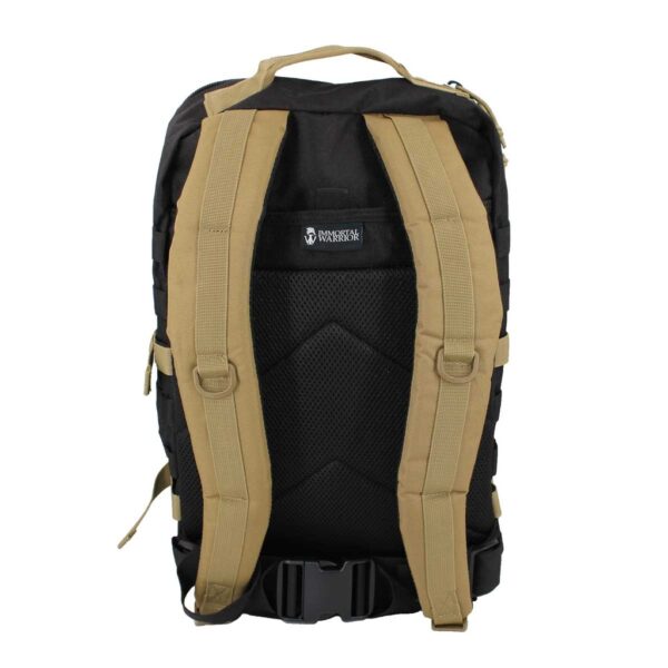 MOCHILA IMMORTAL MOLLE GR. 36L NEGRA-TAN