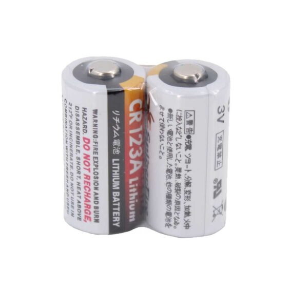 PILHA PRO LITIO CR123A 3.0V 1400MAH 2PCS