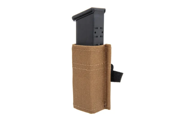 Angled pistol magazine pouch Wosport Coyote Brown