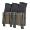 Triple open magazine pouch 5.56mm Wosport OD