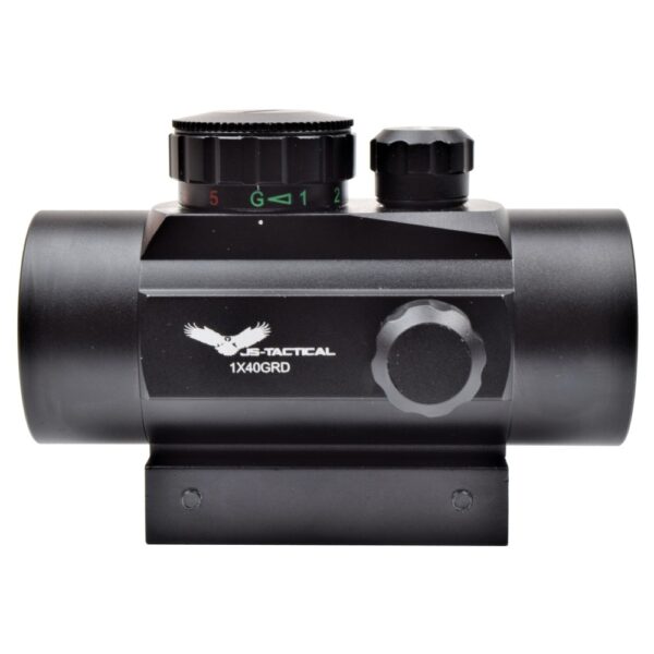 JS-TACTICAL RED DOT 40MM PIPE BLACK