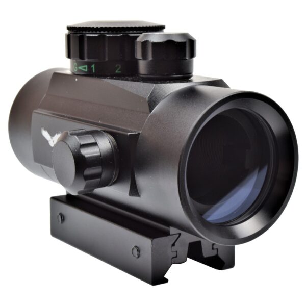 JS-TACTICAL RED DOT 40MM PIPE BLACK