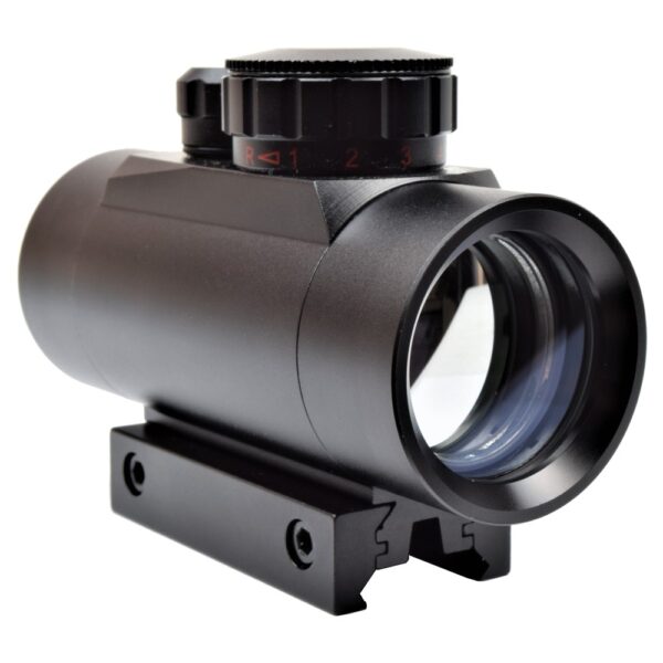 JS-TACTICAL RED DOT 40MM PIPE BLACK