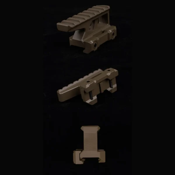 WST RIS Picatinny Riser Mount (E style) - Black