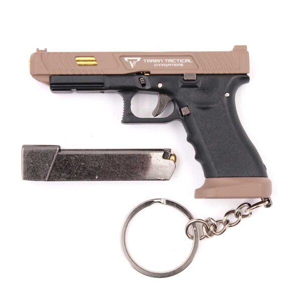 Glock G34 BK/Tan Porta Chaves