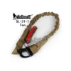 Quick release safety rope deluxe version - TAN