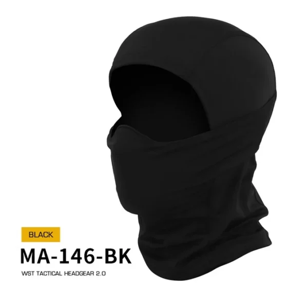 Balaclava com proteção em borracha v2.0 - BK