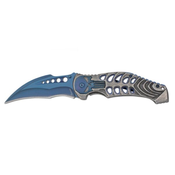 FACA ALBAINOX PUNISHER AZUL CINZA