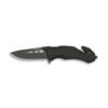 FACA ALBAINOX SEGURANÇA 5.8CM LISA PRETA