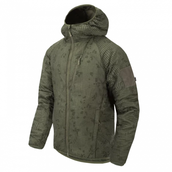 HELIKON WOLFHOUND Climashield® Hoodie Jacket - Desert Night Camo