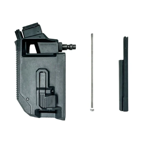 CTM Hi-Capa HPA M4 AEG Magazine 90° Angled Adapter - Black