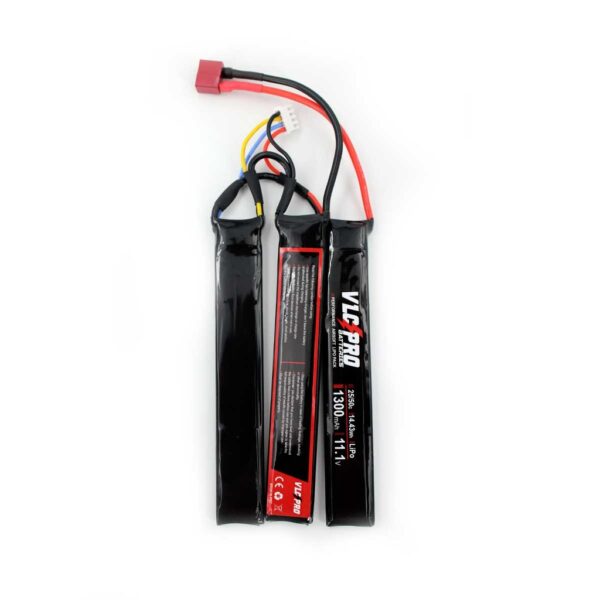BATERIA VLC PRO LIPO 11.1V 1300MAH 25C/50C 3STICK T-DEAN