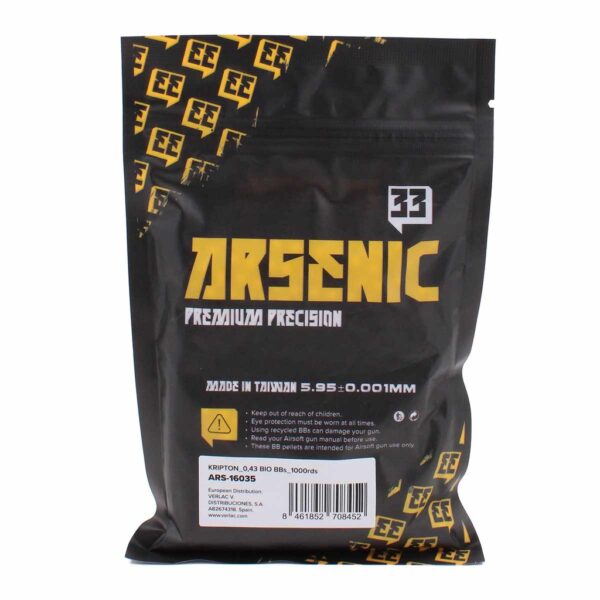 ARSENIC KRYPTON BIO 0.43g / 1000 BBs (~430g) - WHITE