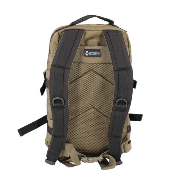 MOCHILA IMMORTAL MOLLE PEQ. 20L VERDE-PRETO