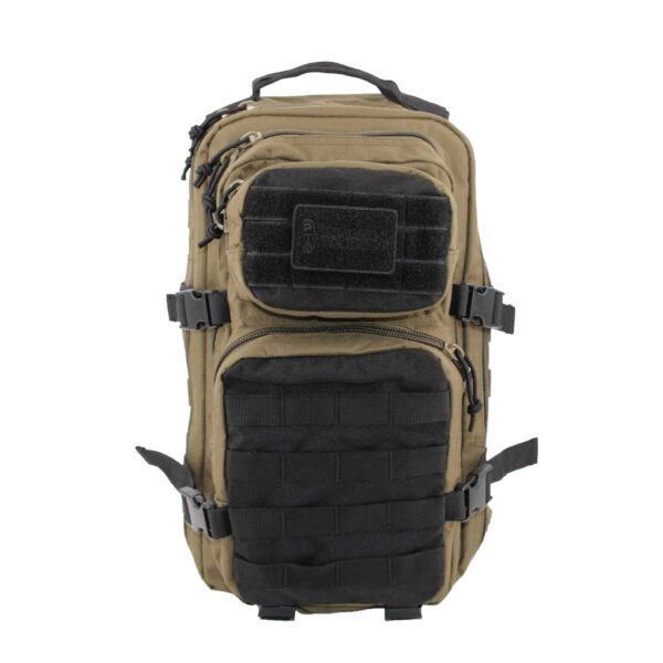 MOCHILA IMMORTAL MOLLE PEQ. 20L VERDE-PRETO