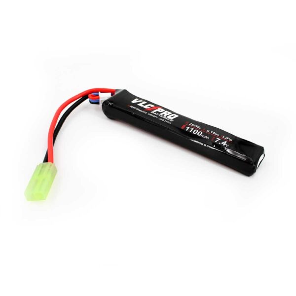 BATERIA VLC PRO LIPO 7.4V 1100MAH 25C/50C 1STICK