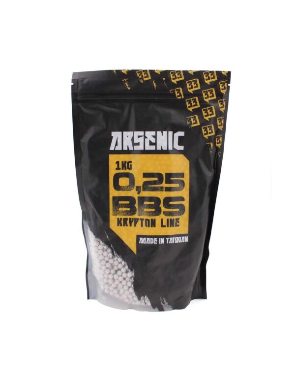 ARSENIC KRYPTON 0.25g / 4000 BBs (1 Kg) - WHITE