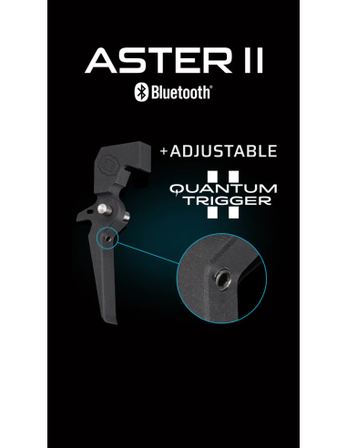 GATE ASTER II BLUETOOTH EXPERT V2 GEARBOX W/ ADJUSTABLE QUANTUM TRIGGER - REAR WIRED