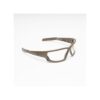 CONQUER EYEWEAR ZYPHER - TAN FRAME/CLEAR LENSES