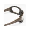 CONQUER EYEWEAR ZYPHER - TAN FRAME/CLEAR LENSES