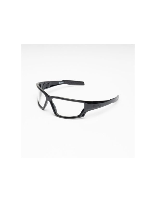 CONQUER EYEWEAR ZYPHER - BLACK FRAME/CLEAR LENSES
