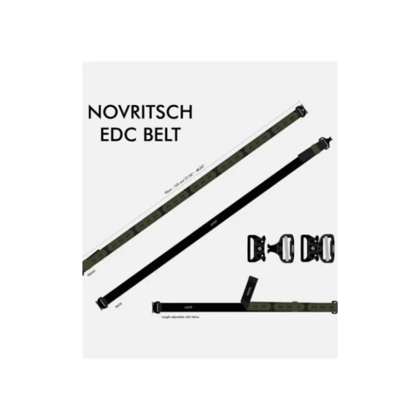 Novritsch EDC Tactical MOLLE Belt - Coyote