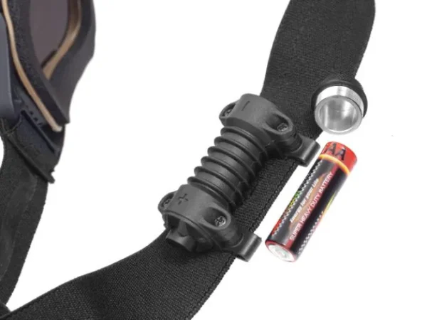 OCULOS FMA C/VENTILADOR MOD2 Anti Fogg TAN