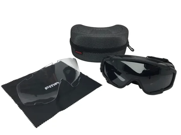 OCULOS FMA C/VENTILADOR MOD2 Anti Fogg Black