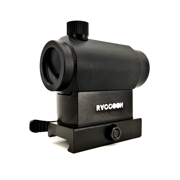 Red dot RACCOON T1. QD BK