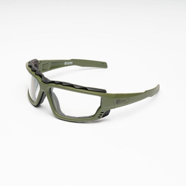 CONQUER EYEWEAR ZYPHER - RG  FRAME/CLEAR LENSES