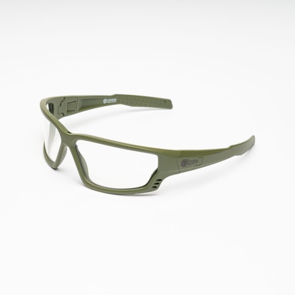 CONQUER EYEWEAR ZYPHER - RG  FRAME/CLEAR LENSES
