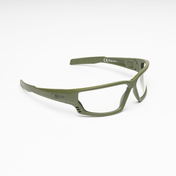 CONQUER EYEWEAR ZYPHER - RG  FRAME/CLEAR LENSES