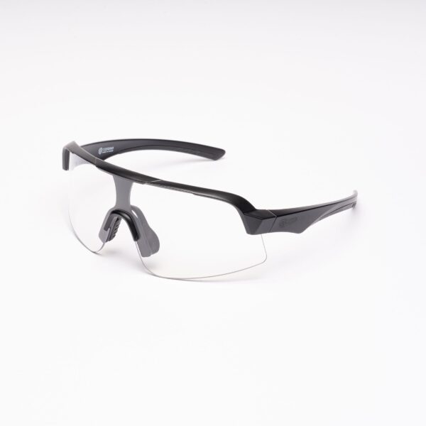 CONQUER Eyewear TYGOR Black Frame Transparent Lens