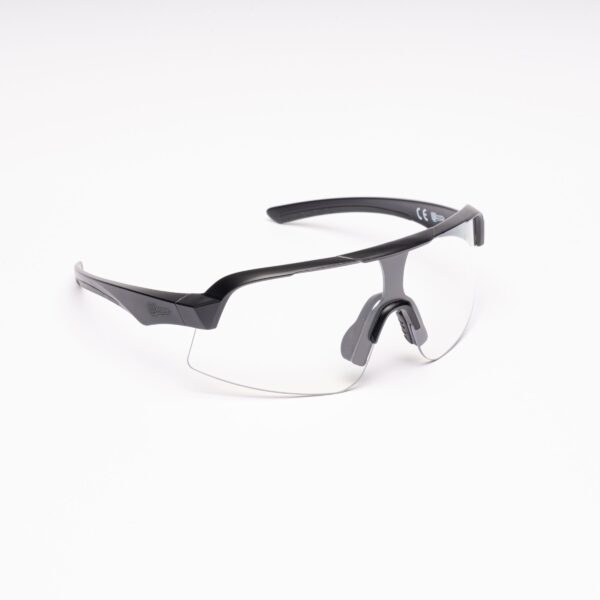 CONQUER Eyewear TYGOR Black Frame Transparent Lens