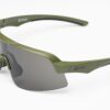 CONQUER Eyewear TYGOR Ranger Green Frame Black Smoke Lens
