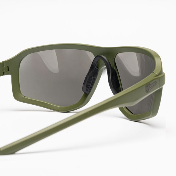 CONQUER Eyewear STRIKER - Ranger Green Frame / Black Smoke Lenses