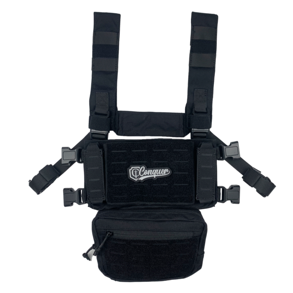 32334 CONQUER CORE CHEST RIG - BK
