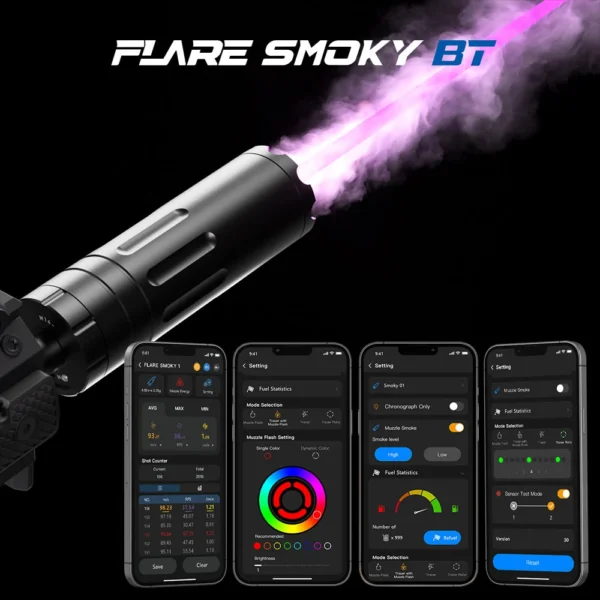 EshooterFlareSmokyBTTracerUnit_1 Flare Smoky BT Tracer & Chrono Unit